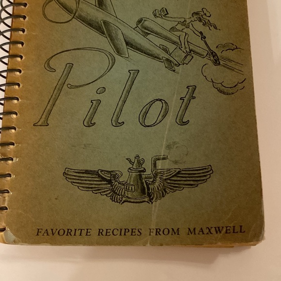 "Stove Pilot Favorite Recipes, Maxwell AF Base 1948 Military Wives Cookbook - Picture 2 of 16